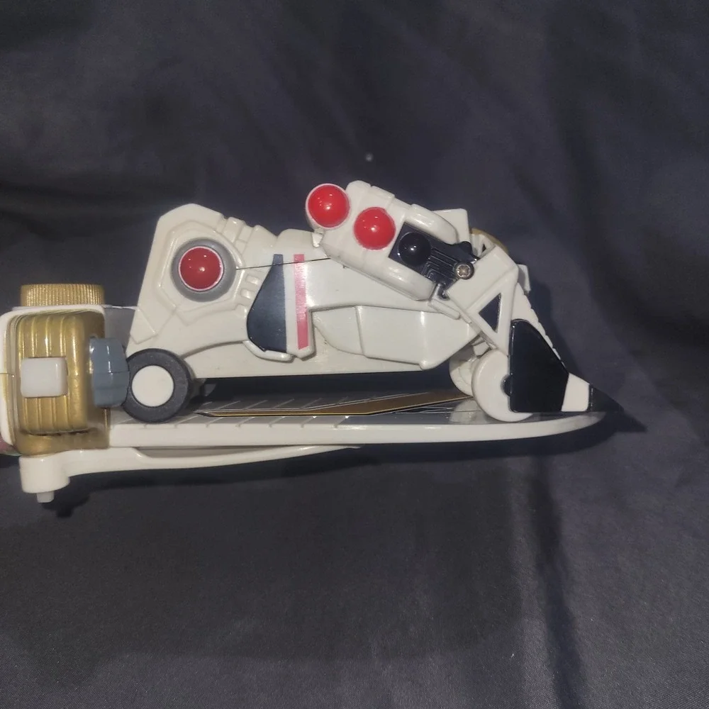 VTG MMRP POWER RANGERS WHITE SABAN EMPIRE1994 SWORD LAUNCHER W/ TIGERZORD